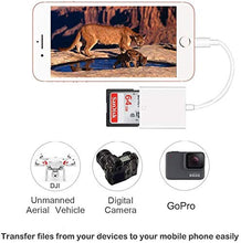 Lade das Bild in den Galerie-Viewer, Lightning auf SD Kartenleseadapter
